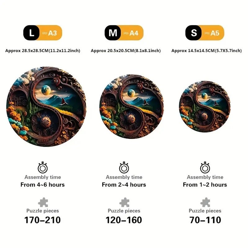 Selling Creative Animal Shaped Wooden Puzzle Irregular Three-Dimensional Wooden Puzzle Children'S Toys - Image 5